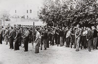 Loyalist International Brigade Disbands, Tortosa by Unbekannt Unbekannt